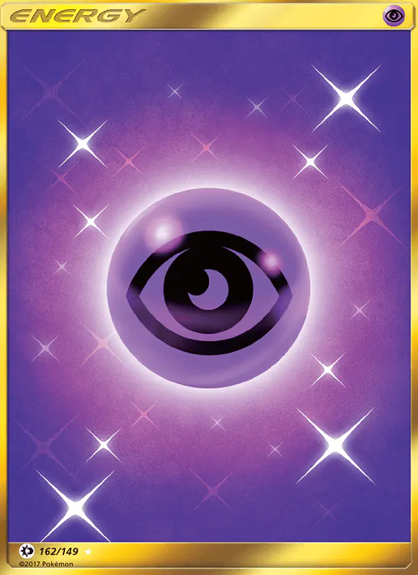 Carta Psychic Energy 162/149 de Sun & Moon