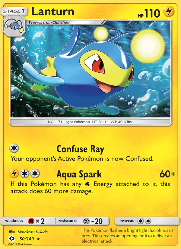 Carta Lanturn 50/149 de Sun & Moon