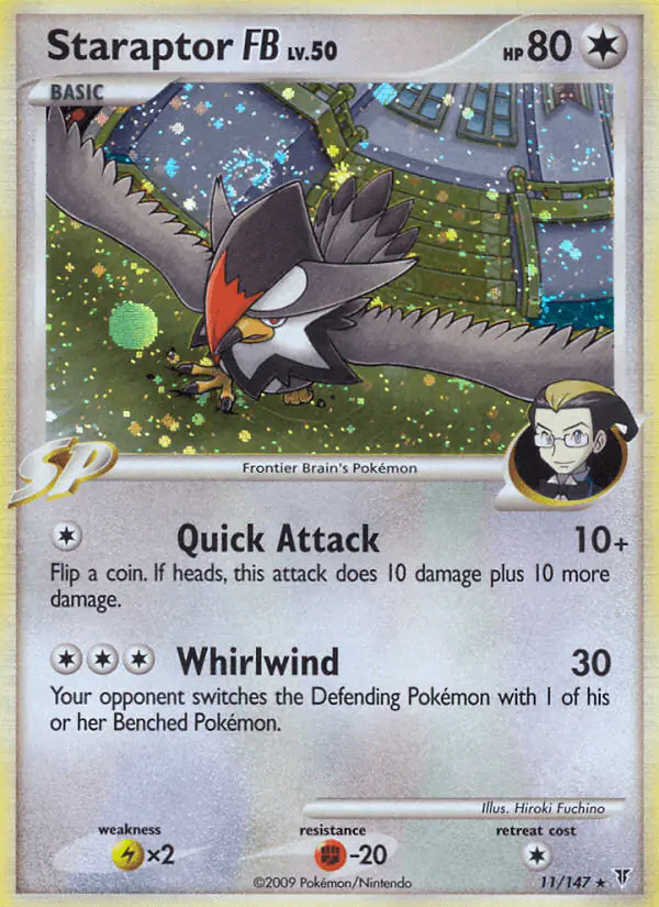 Carta Staraptor FB 11/147 de Supreme Victors