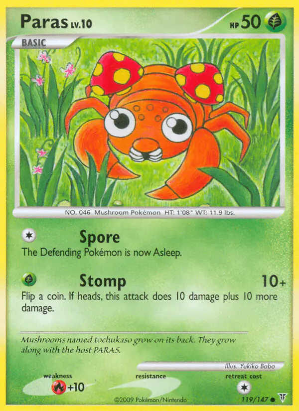 Carta Paras 119/147 de Supreme Victors