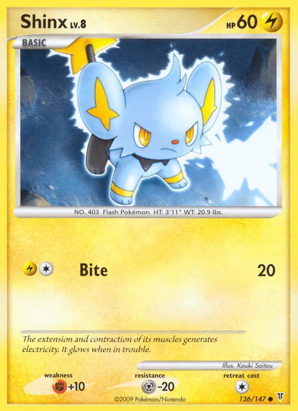 Carta Shinx 126/147 de Supreme Victors