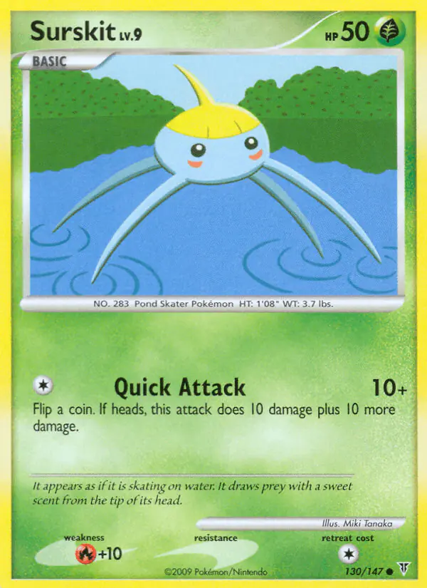 Carta Surskit 130/147 de Supreme Victors