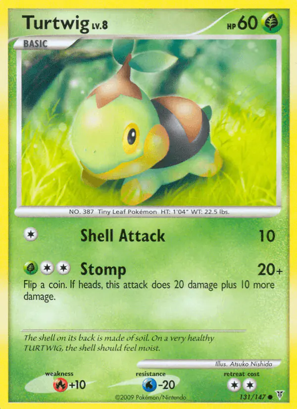 Carta Turtwig 131/147 de Supreme Victors