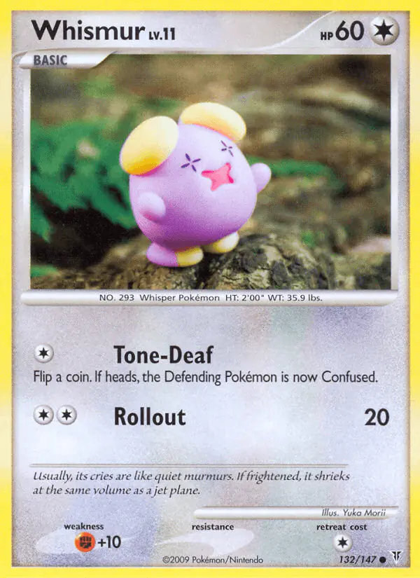 Carta Whismur 132/147 de Supreme Victors