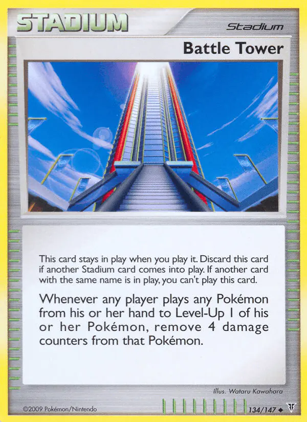 Carta Battle Tower 134/147 de Supreme Victors