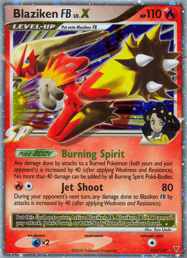 Carta Blaziken FB LV.X 142/147 de Supreme Victors