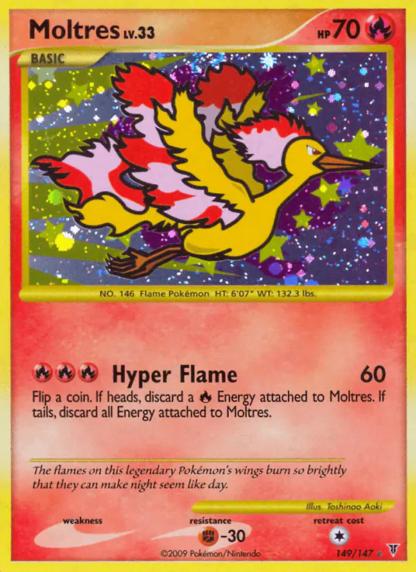 Carta Moltres 149/147 de Supreme Victors