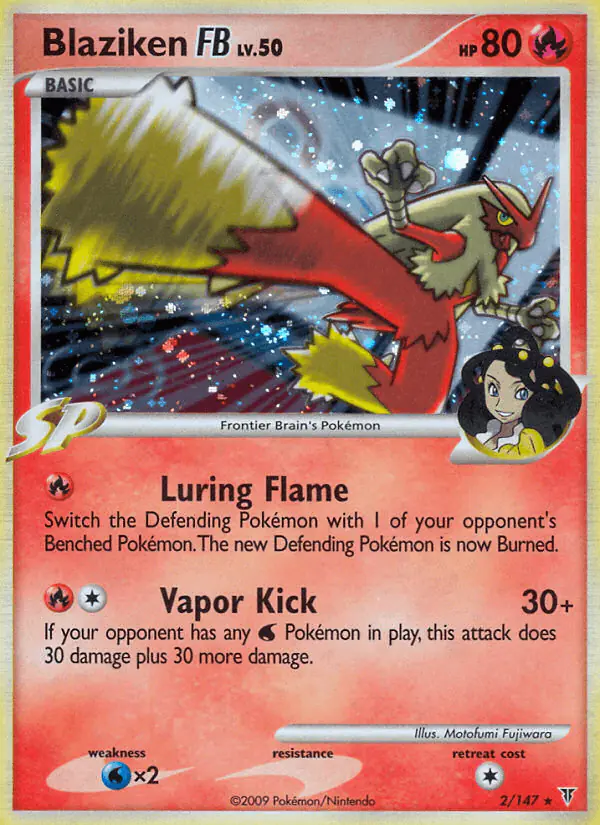 Carta Blaziken FB 2/147 de Supreme Victors