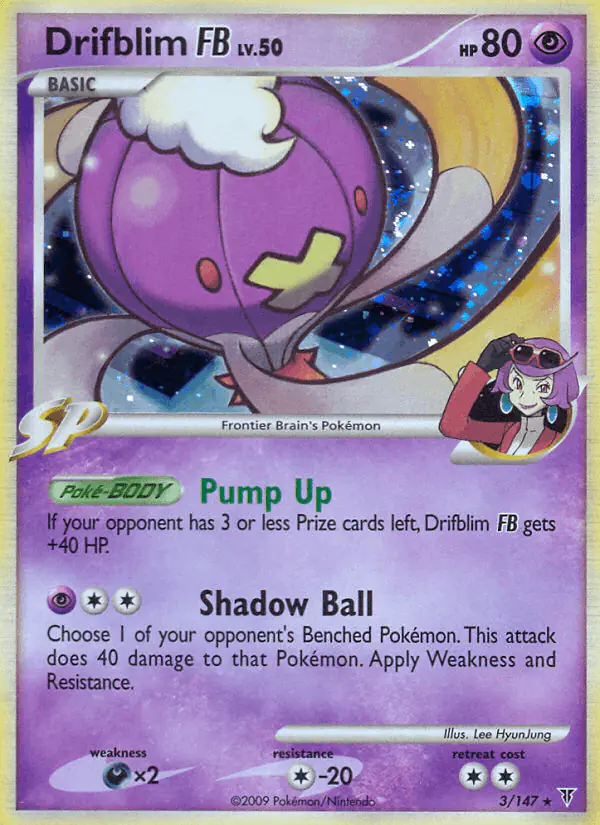 Carta Drifblim FB 3/147 de Supreme Victors