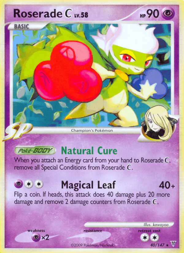 Carta Roserade C 40/147 de Supreme Victors