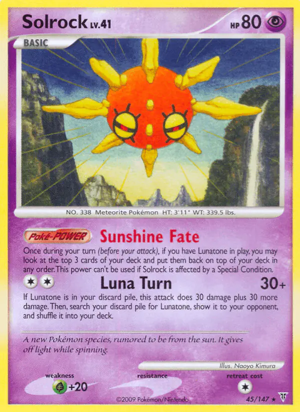 Carta Solrock 45/147 de Supreme Victors