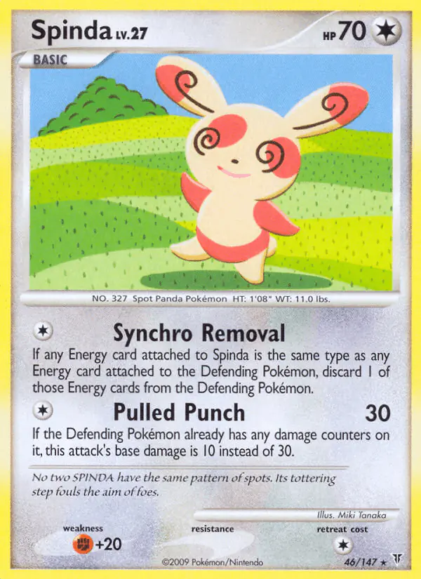 Carta Spinda 46/147 de Supreme Victors