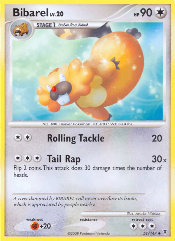 Carta Bibarel 51/147 de Supreme Victors