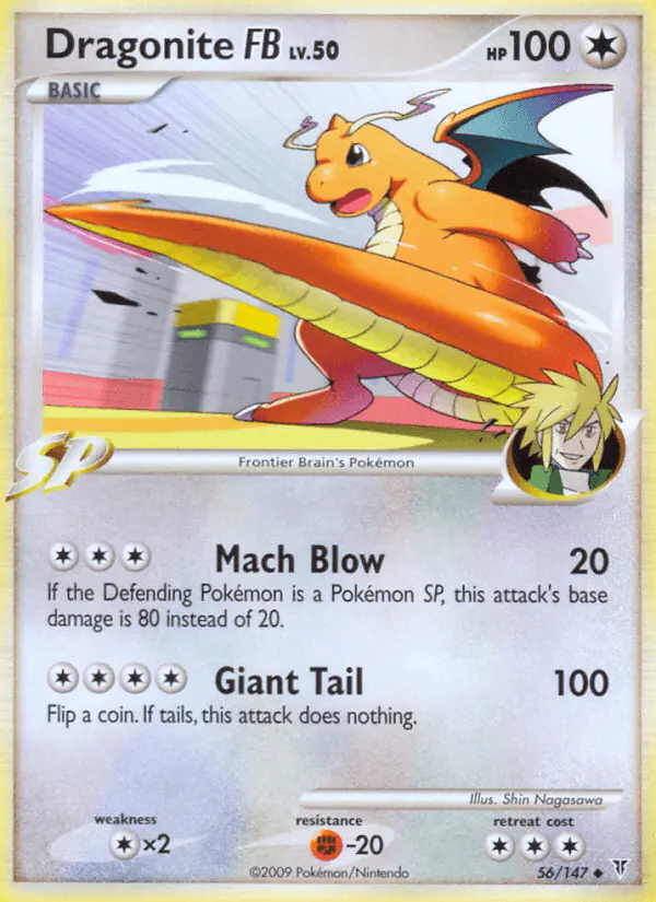 Carta Dragonite FB 56/147 de Supreme Victors