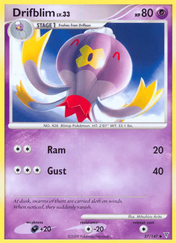 Carta Drifblim 57/147 de Supreme Victors
