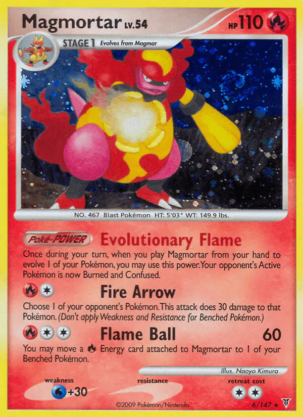 Carta Magmortar 6/147 de Supreme Victors