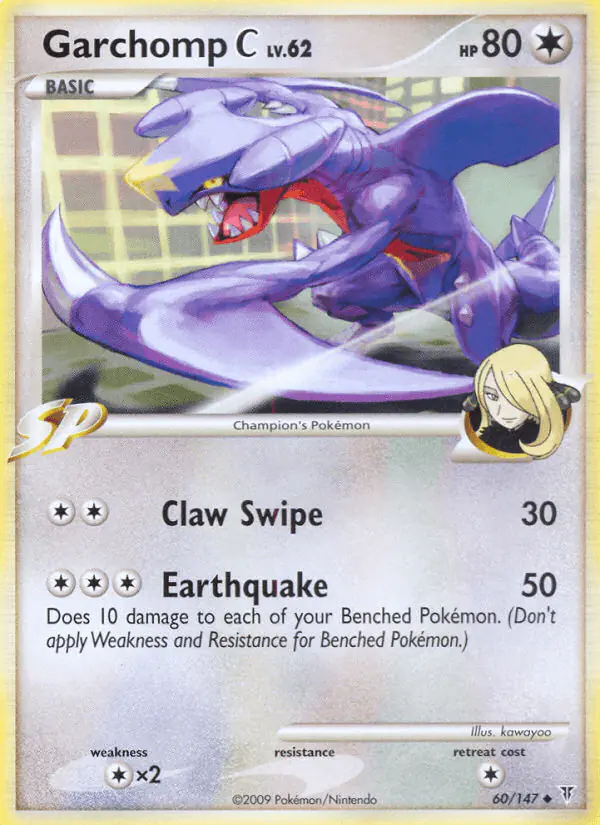 Carta Garchomp C 60/147 de Supreme Victors