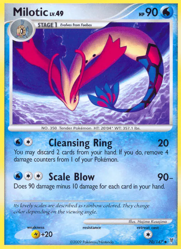 Carta Milotic 70/147 de Supreme Victors