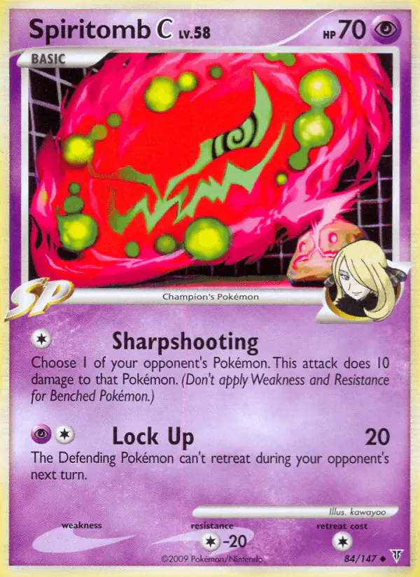 Carta Spiritomb C 84/147 de Supreme Victors
