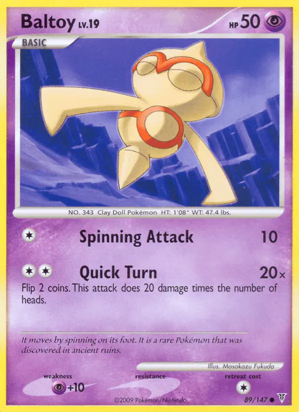 Carta Baltoy 89/147 de Supreme Victors