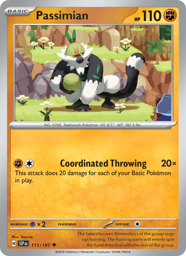 Carta Passimian 111/191 de Surging Sparks