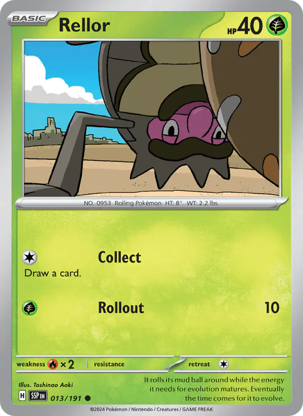 Carta Rellor 013/191 de Surging Sparks