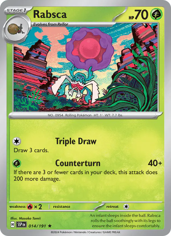 Carta Rabsca 014/191 de Surging Sparks