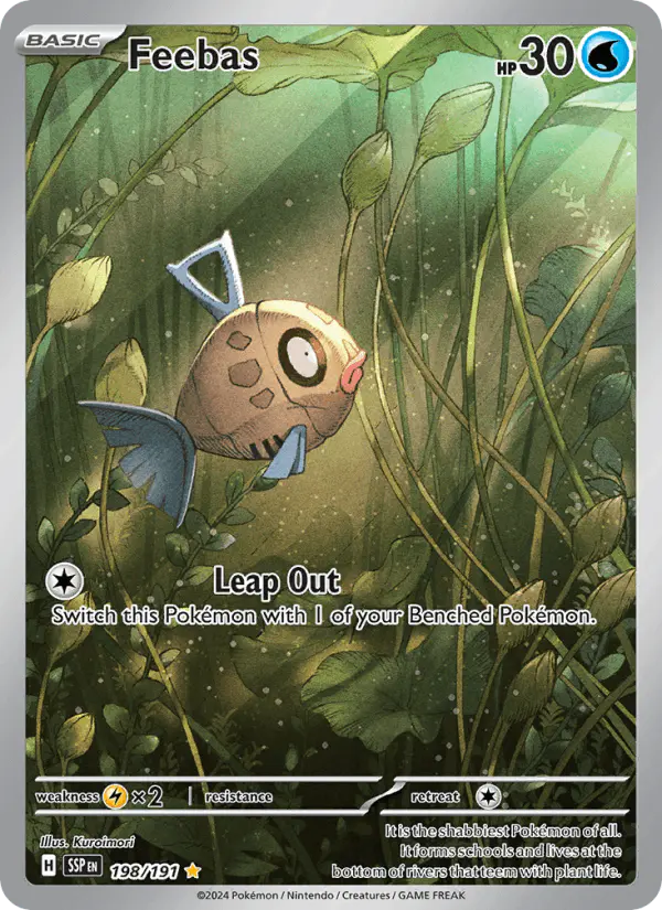 Carta Feebas 198/191 de Surging Sparks
