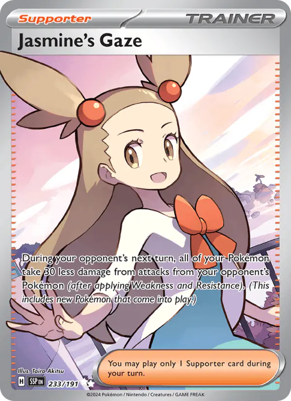 Carta Jasmine's Gaze 233/191 de Surging Sparks