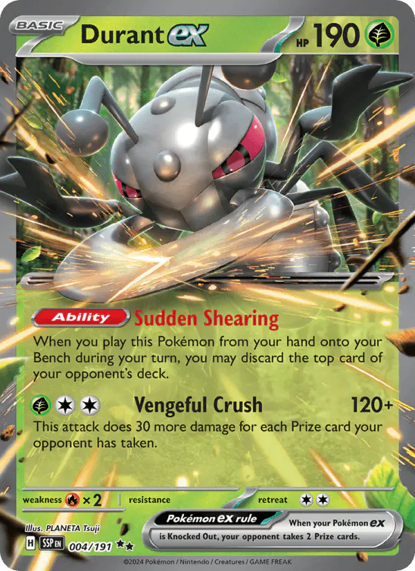 Carta Durant ex 004/191 de Surging Sparks