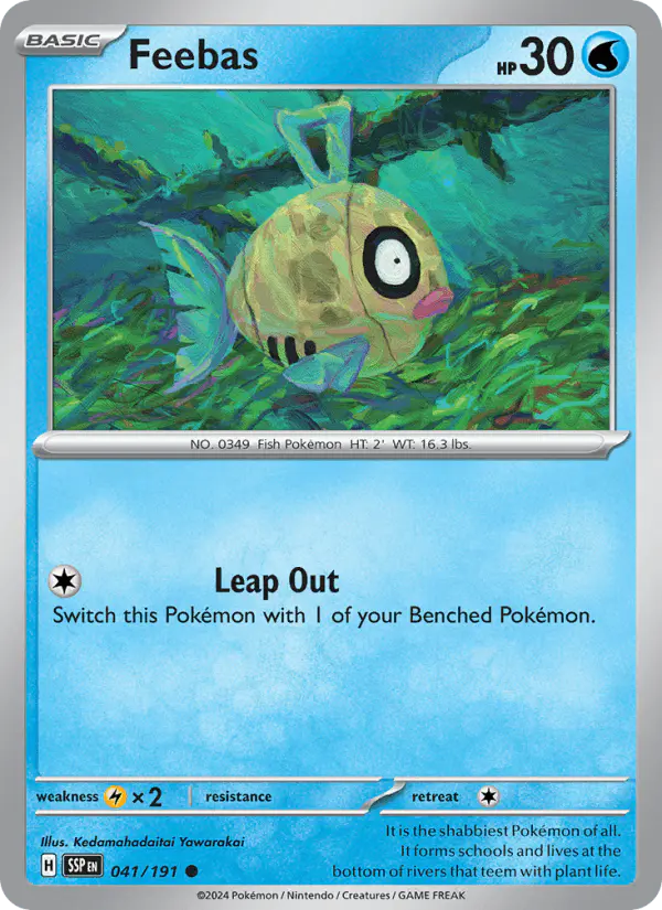 Carta Feebas 041/191 de Surging Sparks