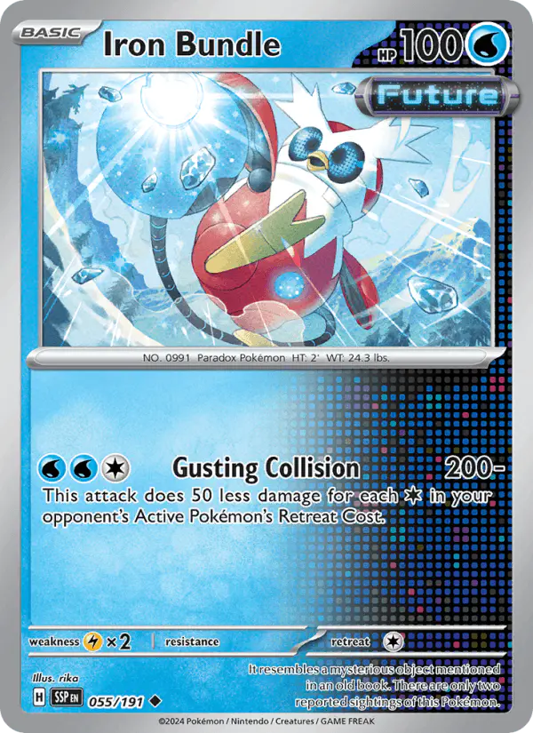 Carta Iron Bundle 055/191 de Surging Sparks