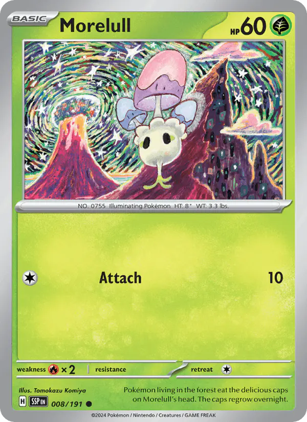 Carta Morelull 008/191 de Surging Sparks