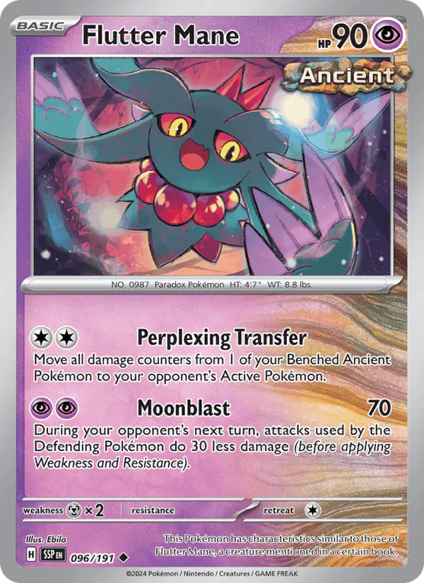 Carta Flutter Mane 096/191 de Surging Sparks
