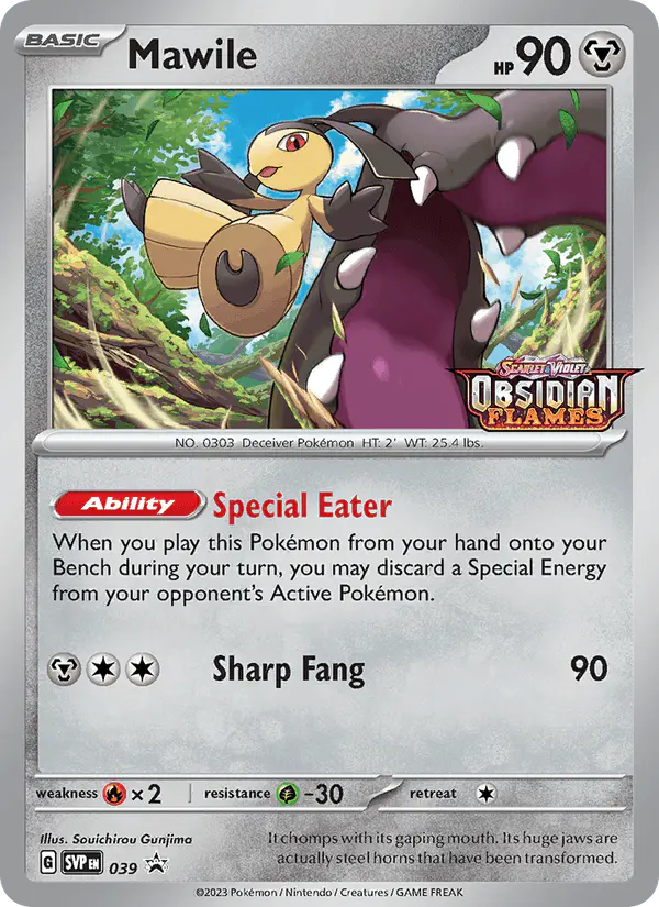 Carta Mawile #39 de SVP Black Star Promos