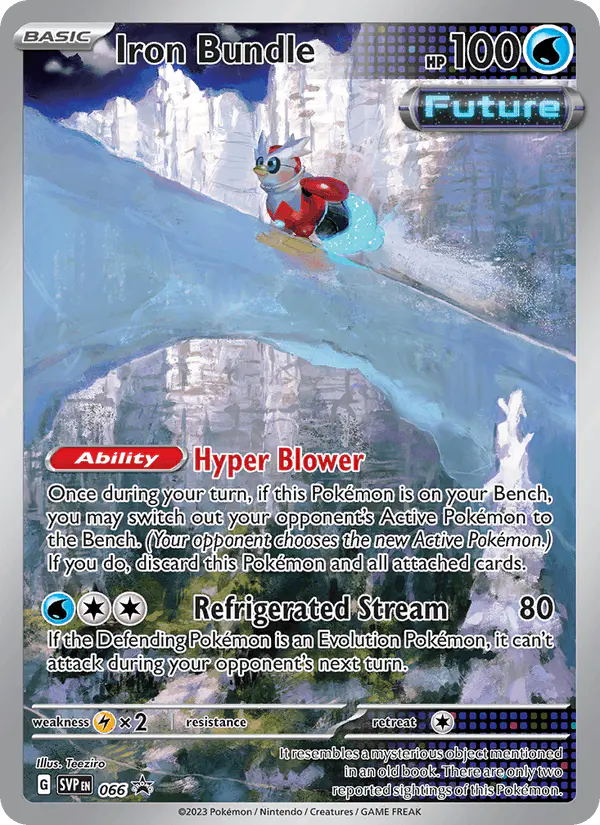 Carta Iron Bundle #66 de SVP Black Star Promos