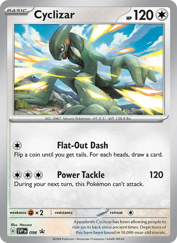 Carta Cyclizar #96 de SVP Black Star Promos