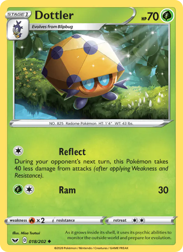 Carta Dottler 018/202 de Sword & Shield