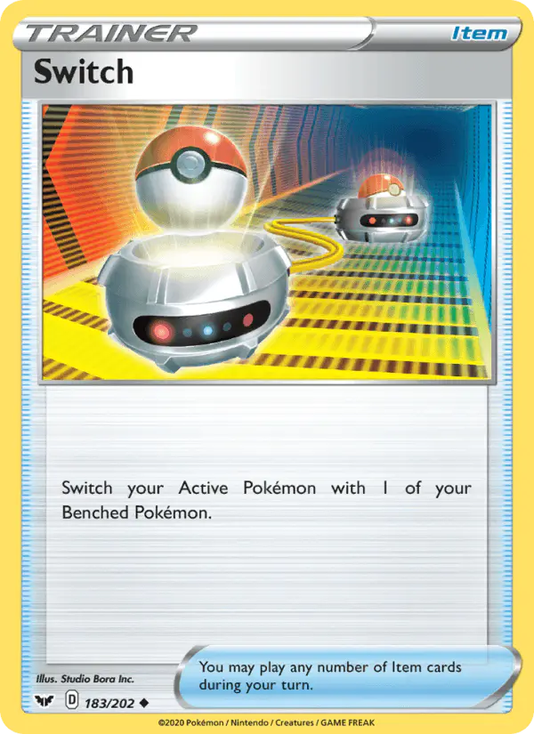 Carta Switch 183/202 de Sword & Shield