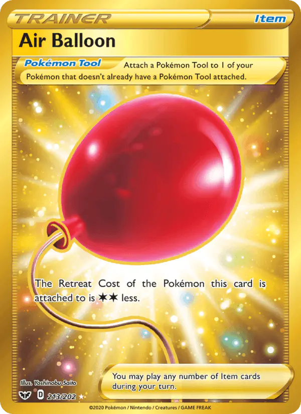 Carta Air Balloon 213/202 de Sword & Shield