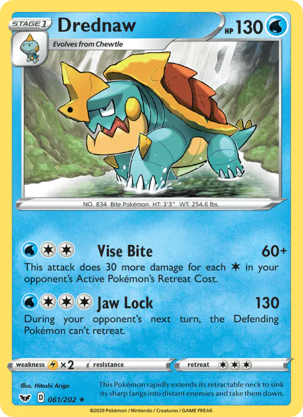Carta Drednaw 061/202 de Sword & Shield