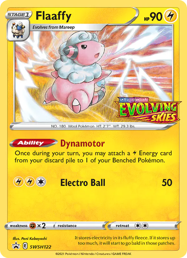Carta Flaaffy SWSH122 de SWSH Black Star Promos