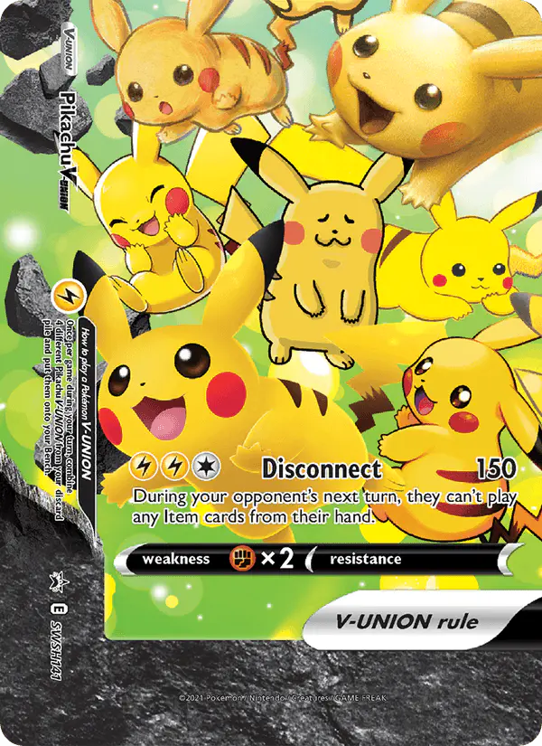 Carta Pikachu V-UNION SWSH141 de SWSH Black Star Promos