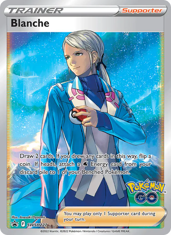 Carta Blanche SWSH227 de SWSH Black Star Promos