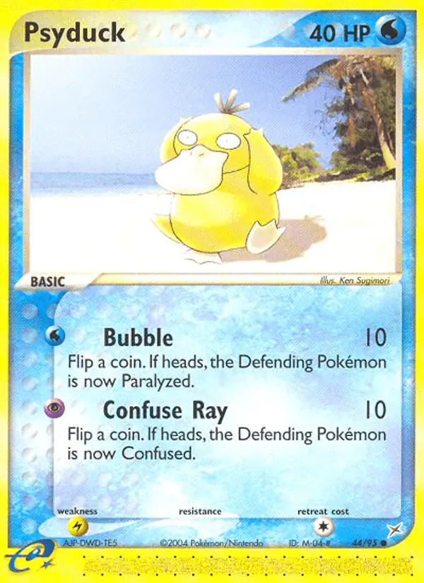 Carta Psyduck 44/95 de Team Magma vs Team Aqua