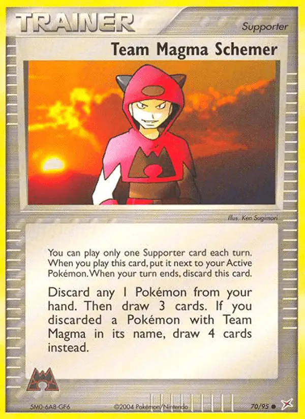 Carta Team Magma Schemer 70/95 de Team Magma vs Team Aqua