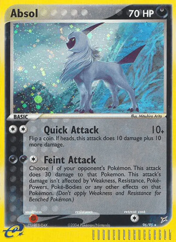 Carta Absol 96/95 de Team Magma vs Team Aqua