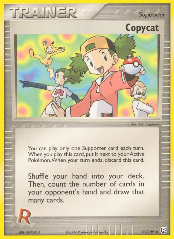 Carta Copycat 83/109 de Team Rocket Returns