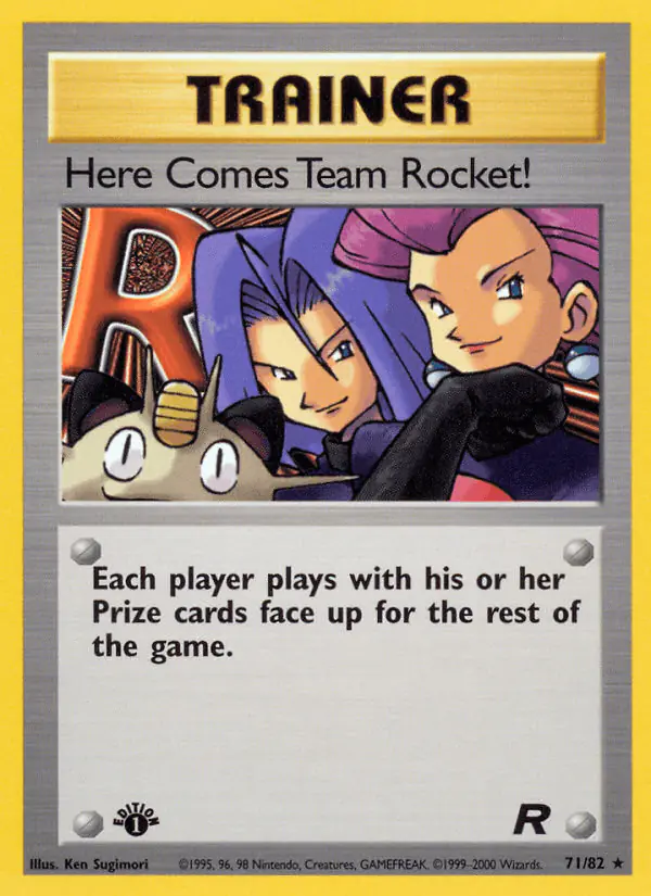 Carta Here Comes Team Rocket! 71/82 de Team Rocket