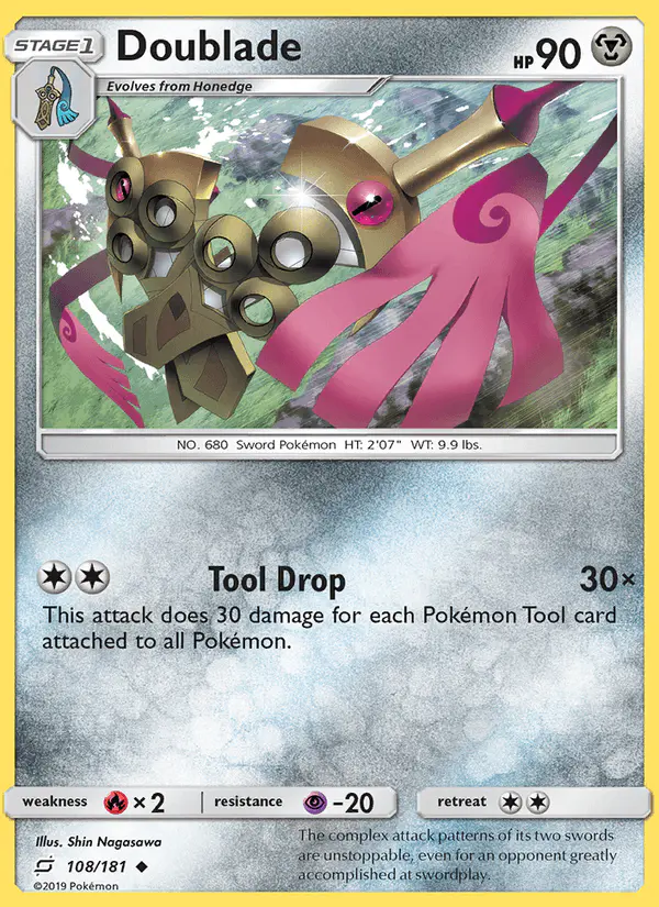 Carta Doublade 108/181 de Team Up